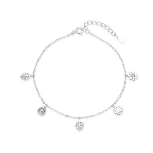 Bracciale donna argento con - argento,