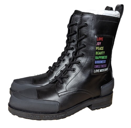 Stivali biker love moschino - stivali,