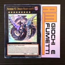 NUMERO 92: DRAGO HEART-EARTH in italiano YUGIOH rarità ULTRA yu-gi-oh! AFFARE