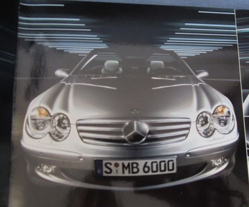 Mercedes benz prospetto 350 - mercedes-benz, sl