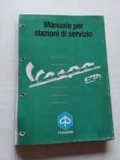Piaggio Vespa 125 ET4 1996 manuale officina italiano originale