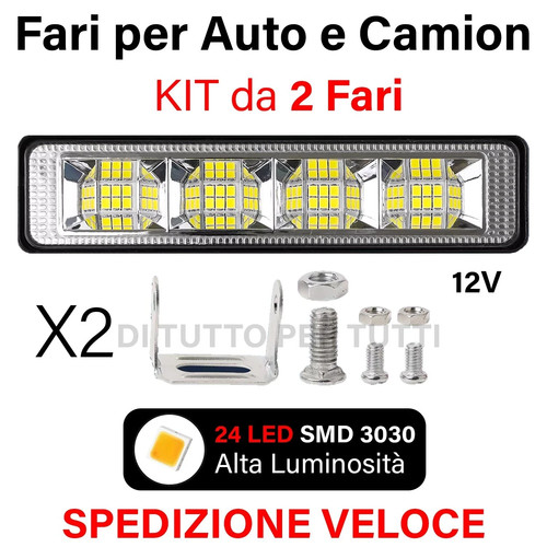 Faro led 12v pezzi - a, a