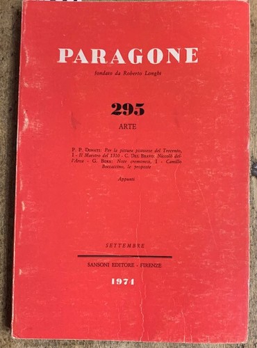Paragone rivista mensile di - mensile,