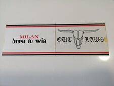 Tessera Ultras Out Laws Milan Curva Sud Milano No Sciarpa Adesivo Toppa Spilla