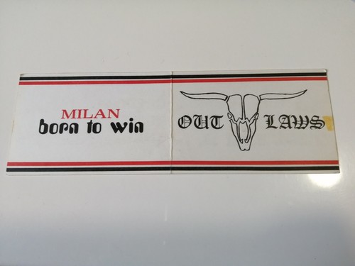 Tessera ultras out laws milan - tessera,