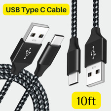 10ft USB-C Fast Charger Cable
