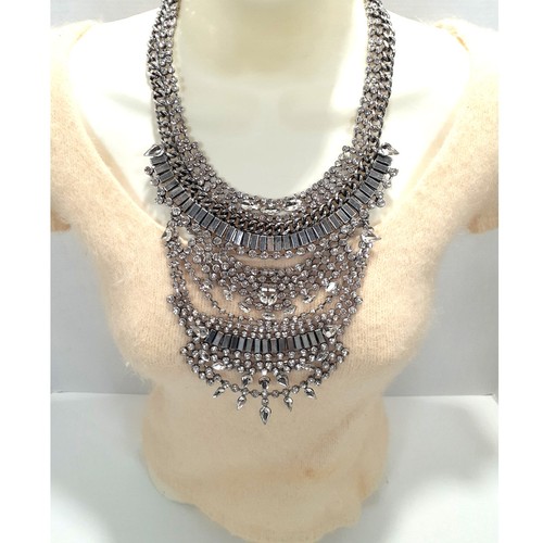 Collana vintage strass - vintage,