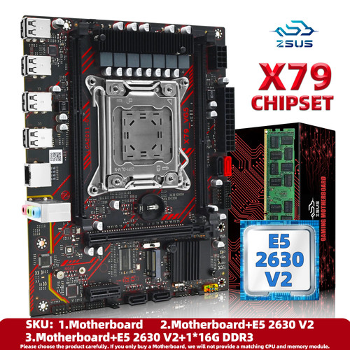 Kit carte mère x79 - carte, lga2011