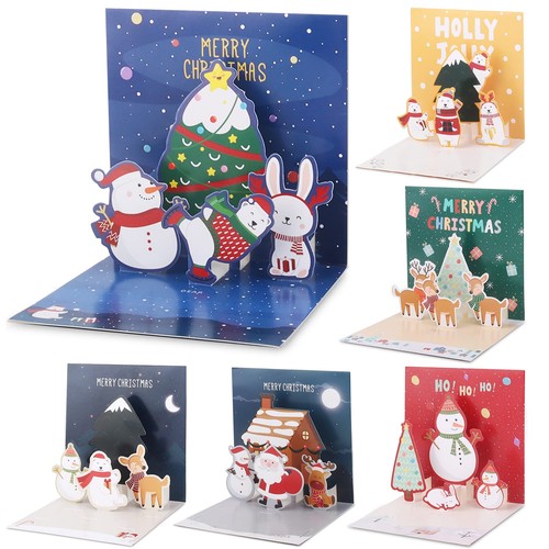 Pezzi cartoline di natale - pezzi,