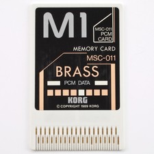 KORG M1 BRASS ROM Card MSC-011