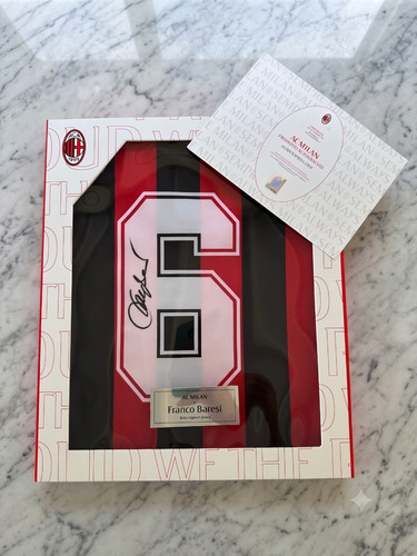 Cofanetto milan autografato - milan,