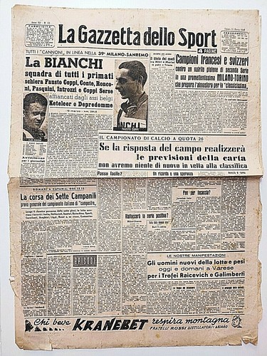 Gazzetta dello sport marzo - gazzetta,
