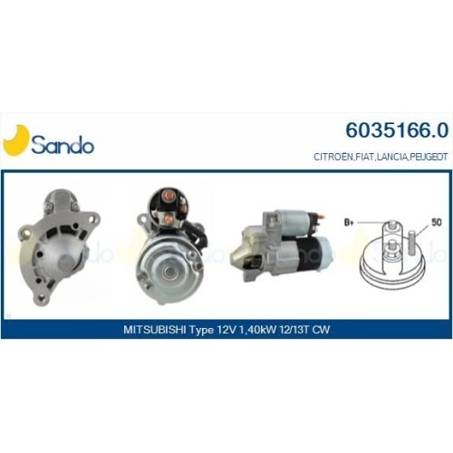 Motorino avviamento sando - motorino,