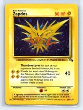 Zapdos Fossil Holo #15/62