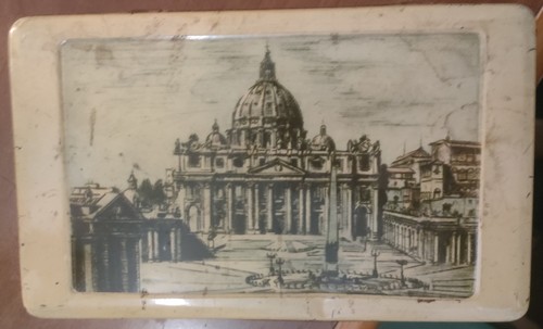 Scatola latta pavesi - latta,