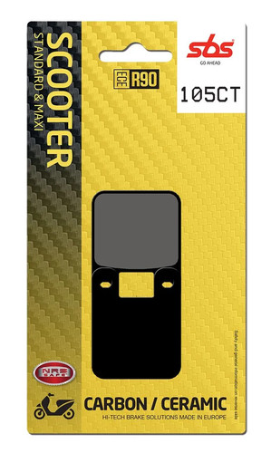 Sbs 105ct pastiglie freno - sbs,
