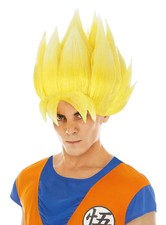 Parrucca Son-Goku Giallo -