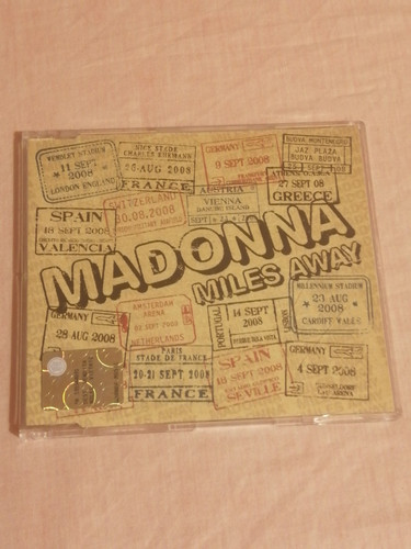 Madonna miles away cd - -,