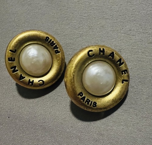 Orecchini vintage chanel paris - vintage,