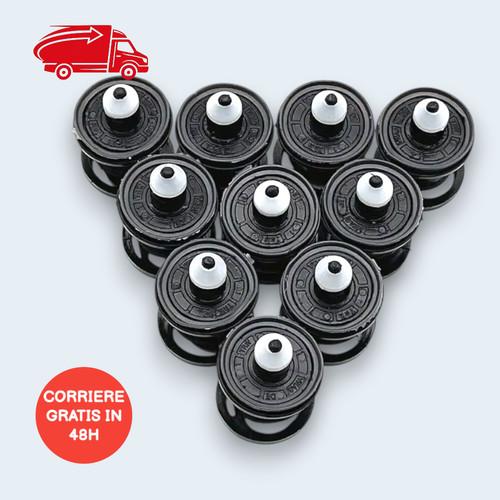 10x clip spinta porta nylon