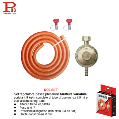 Kit regolatore bassa pressione - bassa,