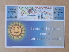 Carnival Lottery Postcard of