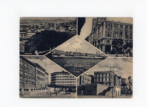 Cartolina saluti da cagliari - cartolina,