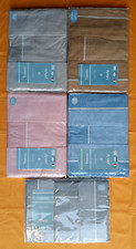 COMPLETO LENZUOLA BORBONESE 2 PIAZZE-MATRIMONIALE NOVIA 100% COTONE 