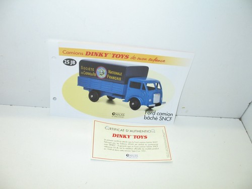 Spina certif dinky toys - +, certif.