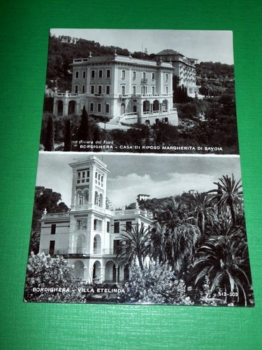 Cartolina bordighera casa - bordighera, di