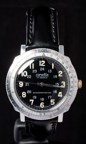 Orologio corvette nero - orologio,