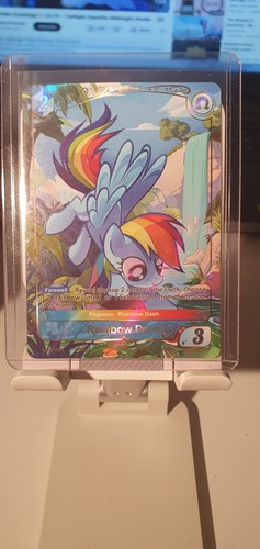 Rainbow dash gold raro - rainbow, tcg
