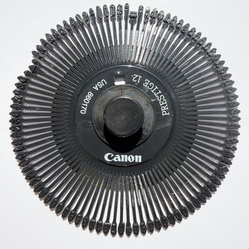Canon prestige daisy wheel - prestige,