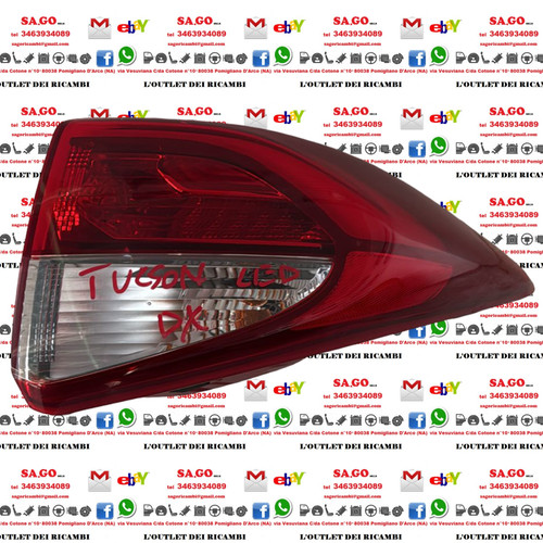 Stop fanale led posteriore - fanale,