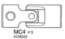 Tamiya CC-01 Asse di