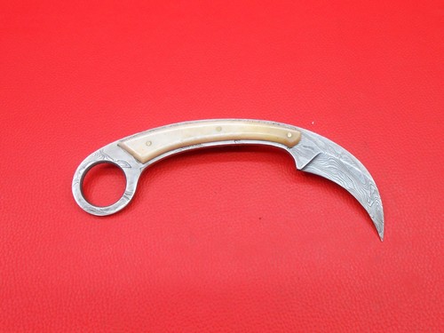 Coltello damascato karambit - damascato,