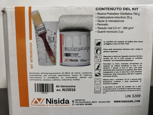 Kit vetroresina resina - vetroresina,