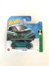 Scheda piccola Hot Wheels HW Fiat 500e 144/250