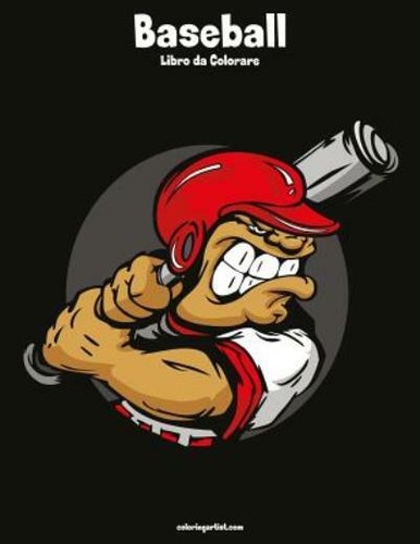 Baseball libro colorare 1 - colorare,