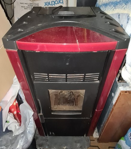 Stufa pellet usata ottime - a,