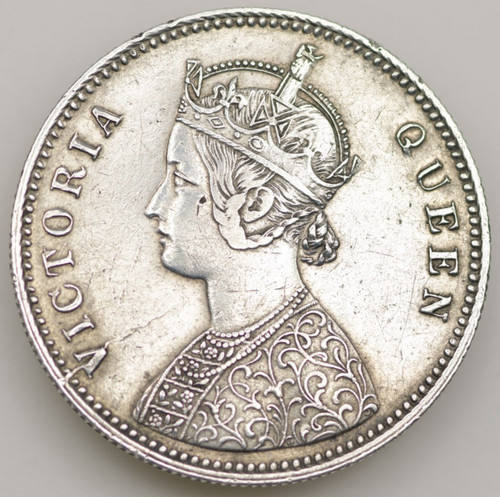 1862 india una rupia regina - rupia,