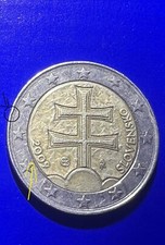 2 Euro Slovensko 2009 (Rare)   2 EURO SLOVENKO 2009 Moneta Rara