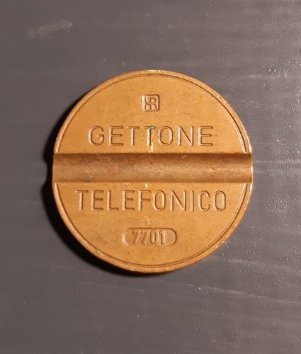 Gettone telefonico 7701 - gettone,