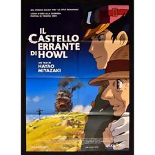 manifesto IL CASTELLO ERRANTE DI HOWL hayao miyazaki animazione goldrake A68