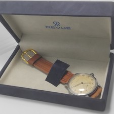 Orologio Uomo Vintage Revue Cal 59 Originale Vintage Funzionante Revisionato!