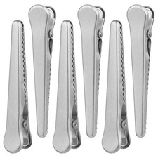  6 Pezzi Clip Acciaio Inox