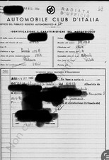 Targa Moto D’epoca No