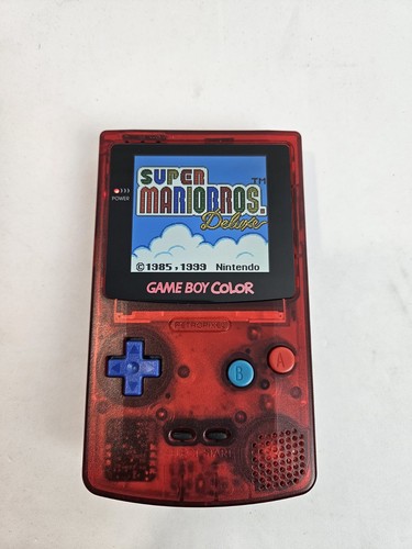 Nintendo game boy color custom - game,
