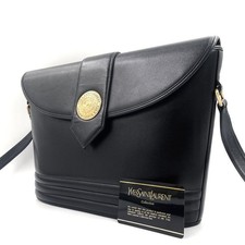 Borsa a tracolla Yves Saint Laurent 442 tracolla in pelle Cassandra nera di d...