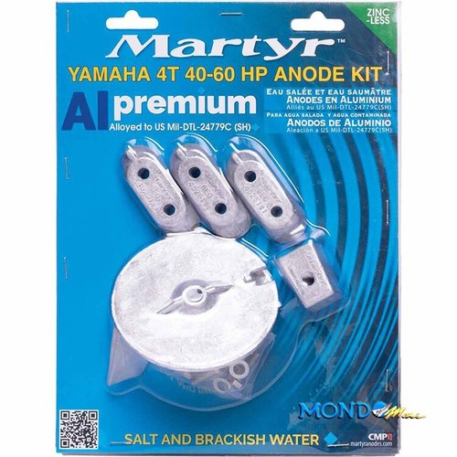 Kit anodi yamaha 60cv - anodi, 40/60cv-selva